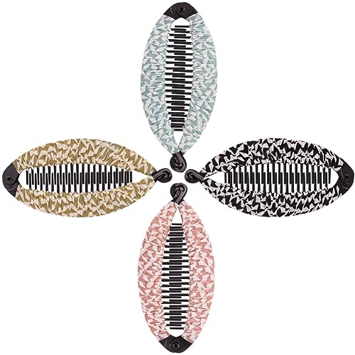 FOMIYES 4stücke Banane Haarspangen Für Damen Dickes Haar Dekorative Clips Lockiges Zubehör von FOMIYES