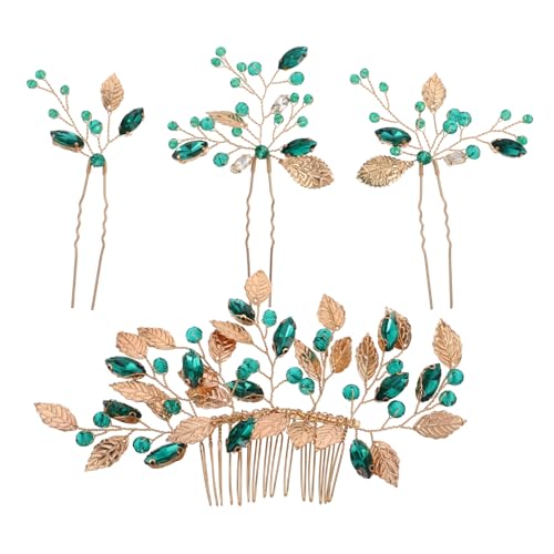 FOMIYES 4stücke Retro Chinesische Hanfu Haarschmuck Kopfschmuck Hochzeit Haarschmuck Schmuck Für Bräute Brautjungfern Frauen Mädchen Hochsteckfrisur von FOMIYES