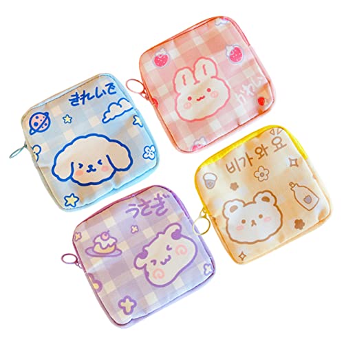 FOMIYES 4stücke Waschbare Hygiene-Taschen Für Damen Stylische Aufbewahrung Für Binden Und Menstruationsprodukte Praktische Und Langlebige Im Mixed Style von FOMIYES