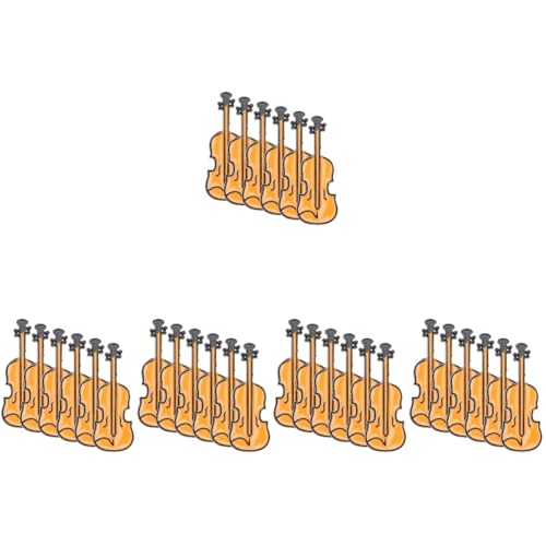 FOMIYES 5 Sätze Anstecknadeln Violine Broschen Für Damen Und Herren Metallinstrumente Kleidung Pins Kreative Broschen Für Jacken Und Accessoires 6 Stück * 5 von FOMIYES