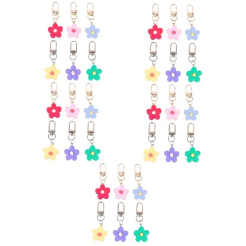 FOMIYES 5 Sätze Design Schlüsselanhänger Teiliges Farbenfrohe Dekoration Für Taschen Rucksäcke Kreative Accessoires Für Einfach Zu Verwenden Für Diy Projekte 6 Stück * 5 von FOMIYES