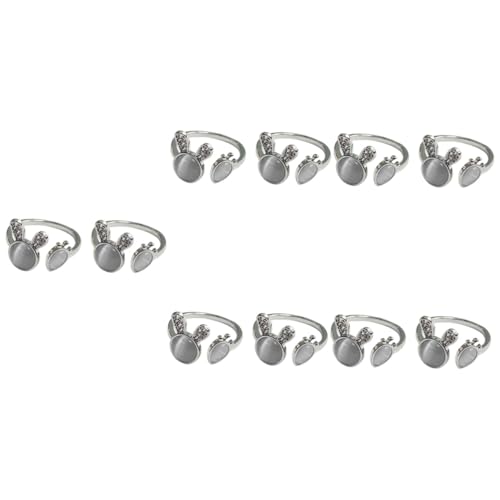 FOMIYES 5 Sätze Frauen Ringe Mit Karotten Und Hasen Design Minimalistische Fingerringe Hochwertigem Für Partys Geburtstage Und Alltag 2 Stück * 5 von FOMIYES