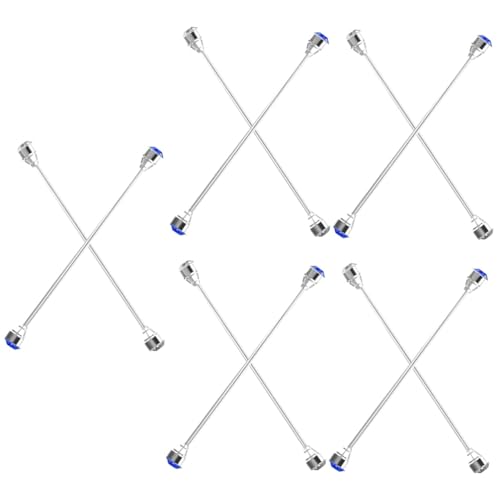 FOMIYES 5 Sätze Herren Kragennadel Mit Teiliges Krawattennadel Accessoire Für Stilvolle Anstecknadeln Für Eleganten Look Für Anzug Festliche Anlässe 2 Stück * 5 von FOMIYES