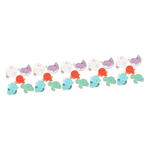 FOMIYES 5 Sätze Kreative Tierbroschen Teiliges Animals Design Emaille Anstecker Für Kleidung Taschen Hüte Niedliche Abzeichen Für Erwachsene Partys 5 Stücke * 5 von FOMIYES