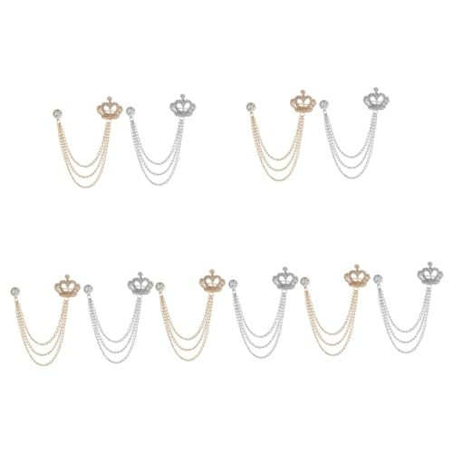 FOMIYES 5 Sätze Teiliges Rhinestone Anstecknadel Clip Mit Quaste Für Anzüge Pullover Elegantes Accessoire Für Männer Frauen Für Formelle Anlässe Partys 2 Stücke * 5 FOMIYES 5 Sätze Teiliges Rhinestone Anstecknadel Clip Mit Quaste Für Anzüge Pullover Elegantes Accessoire Für Männer Frauen Für Formelle Anlässe Partys 2 Stücke * 5 von FOMIYES