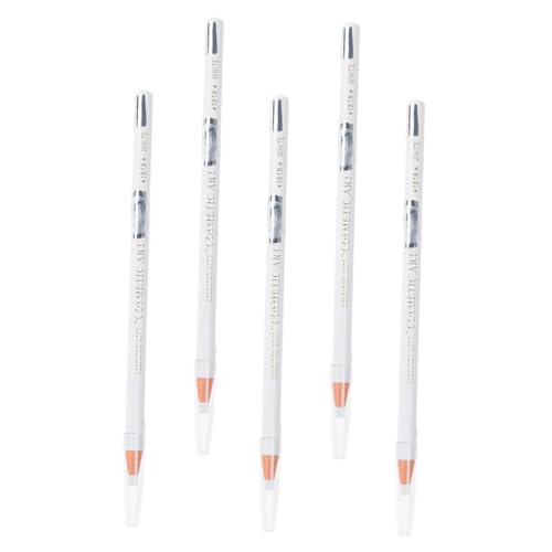 FOMIYES 5 Stk Glatter Augenbrauenstift Make-up-stift Für Augenbrauen Make-up-augenbrauenstifte Augenbrauen-augen-make-up-stifte Wiederholte Augenbrauenpuder Papier Fräulein Dauerhaft Weiß von FOMIYES