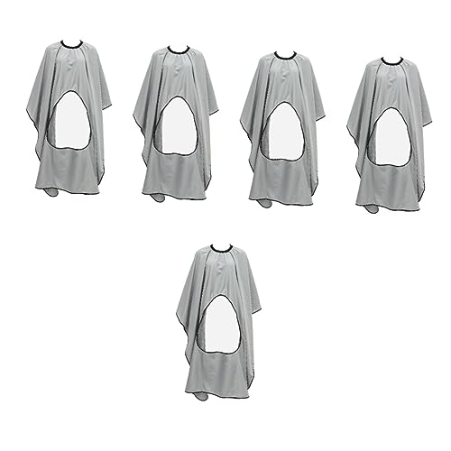 FOMIYES 5St Friseur Tuch Stylisten-Umhang Haarschürze Abaya für Männer elegante Damenkleider Schürzen für Männer Friseurumhang für Männer Friseurbedarf Modellieren Mantel Stoff Mann von FOMIYES