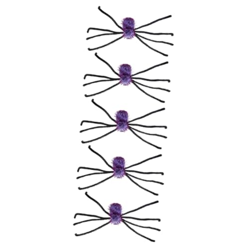 FOMIYES 5 Stück Halloween Haarspange mit Spinne Leichter Glatte Oberfläche Gruseliges Haaraccessoire für Party Cosplay Festliche Dekoration Damen und Herren Geeignet FOMIYES 5 Stück Halloween Haarspange mit Spinne Leichter Glatte Oberfläche Gruseliges Haaraccessoire für Party Cosplay Festliche Dekoration Damen und Herren Geeignet von FOMIYES