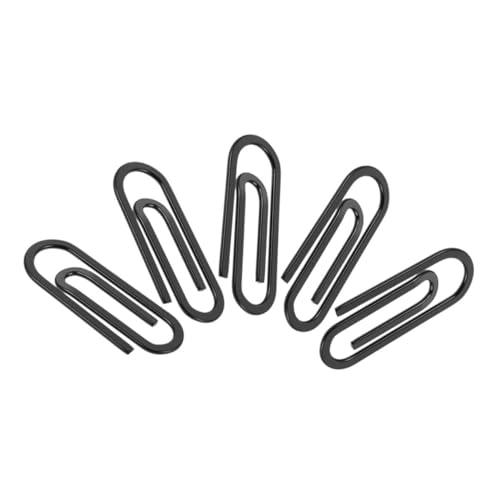 FOMIYES 5 Stück Teiliges Edelstahl Geldklammern Klein Schlankes Minimalistisches Portemonnaie für Herren Kreditkarten Banknotenhalter Robuster Metallclip für Vordere Hosentasche Schwarzes von FOMIYES