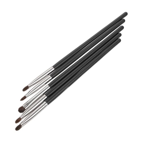 FOMIYES 5 Stück Teiliges Lidschatten pinselset aus Langlebigem Material Leichter und Kompakter Make up applikator für Präzises Augen make up Wiederverwendbar für Zuhause und Unterwegs von FOMIYES