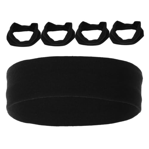 FOMIYES 5 Stück Teiliges Set Atmungsaktive Sport Stirnbänder mit Hoher Schweißabsorption Elastisch und Rutschfest für Jungen und Mädchen für Fußball Baseball und Andere Jugend Sportarten von FOMIYES
