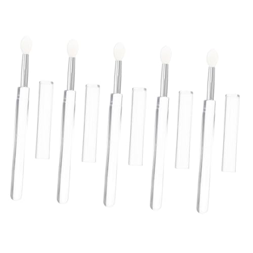 FOMIYES 5stücke Silikon-make-up-pinsel Multifunktionales Schönheitswerkzeug Silikon-lippenapplikator Zum Auftragen Von Lidschatten Lippenstiften Und Lipgloss Tragbar Und Leicht Für Hauttyp von FOMIYES