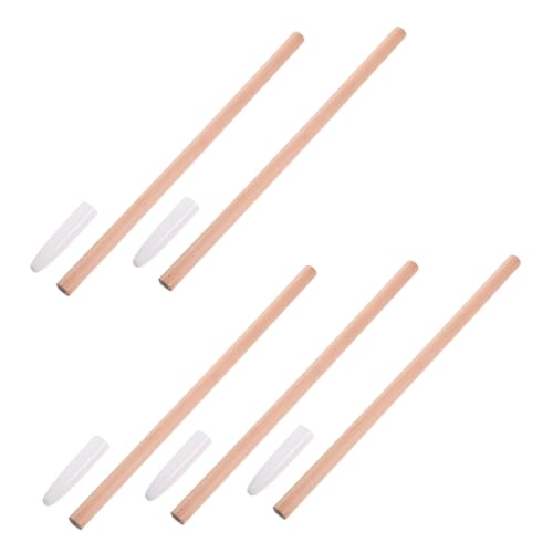 FOMIYES 5 Stück Wasserfester Augenbrauenstift mit Holzgehäuse Wischfester Harter Mine für Natürlich Definierte Langanhaltende Brauen Hautfreundlich für Party und Konzert Make Up von FOMIYES