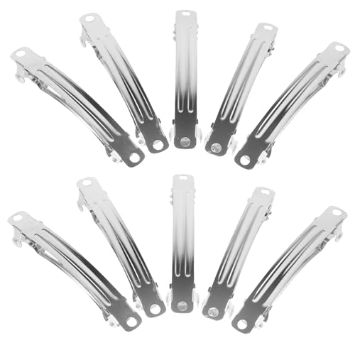 FOMIYES 50 Stück Französische Haarnadeln Aus Metall Selbstgemacht Haarspangen 6cm Silberne Haarnadelclips Für Kreative Haarstyling Projekte Für Frauen Und Mädchen Stilvolles Zubehör von FOMIYES