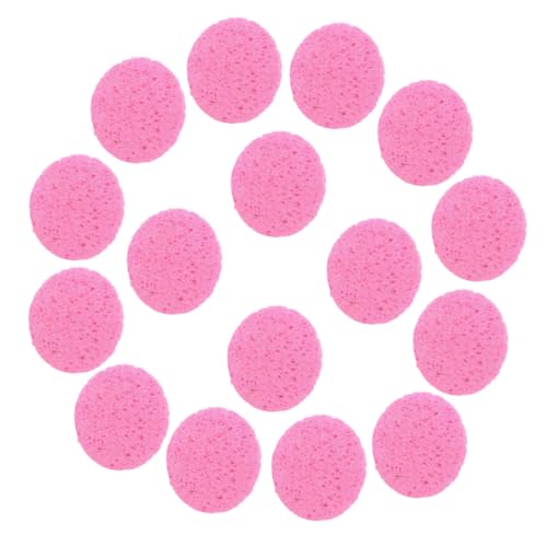 FOMIYES 50 Stück Runde Gesichtsreinigungsschwämme aus Mildem Naturfaser Baumwollmaterial Sanftes Make up Entferner Porentiefe Reinigung Hohe Wasseraufnahme Elastisch Geeignet für Tägliche von FOMIYES