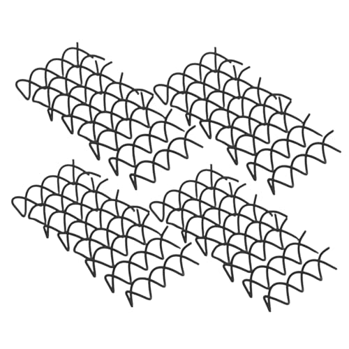 FOMIYES 50stücke Schwarze Spiral-haarnadeln Für Frauen Und Mädchen Runde Spiral-haarnadeln French Twist Dekorative Haar-accessoires Für Frauen Diy-haarstyling-nadeln von FOMIYES