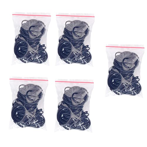 FOMIYES 500 Stücke Maschine Gummibänder Kit Einfache Gummi Ersatz Zubehör Schwarz Elastische Maschine Set FOMIYES 500 Stücke Maschine Gummibänder Kit Einfache Gummi Ersatz Zubehör Schwarz Elastische Maschine Set von FOMIYES