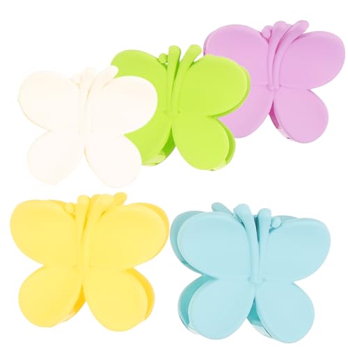 FOMIYES 5stücke Schmetterlings-haarklammern Für Damen Winzige Haar-accessoires Kleine Haarklammern Robuste Materialien Geeignet Für Partys Und Alltag von FOMIYES