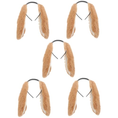 FOMIYES 5St Hasenohr Stirnband Haargummis für Kinder gefüllter Hasenplüsch Tiara Haarband Hasenohren Stirnband Partykostüm Tier Kleidung Haarnadel schmücken Kopfbedeckung Plüschstoff FOMIYES 5St Hasenohr Stirnband Haargummis für Kinder gefüllter Hasenplüsch Tiara Haarband Hasenohren Stirnband Partykostüm Tier Kleidung Haarnadel schmücken Kopfbedeckung Plüschstoff von FOMIYES