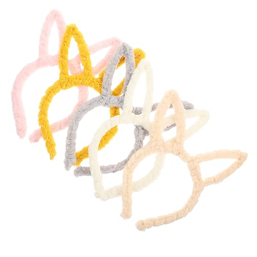 FOMIYES Haarreifen mit Ohren 5 Stück -kopfbedeckung Stirnband für Damen Verkleidungszubehör von FOMIYES