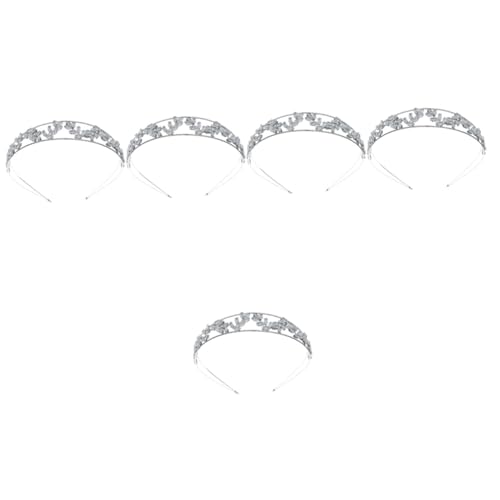 FOMIYES 5St Hochzeits-Stirnband hochzeitshaar schmuck wedding hair accessories hochzeits schmuck Hochzeit Haarband Hochzeitskopfschmuck für die Braut haarschmuck wild Kopfbedeckung von FOMIYES