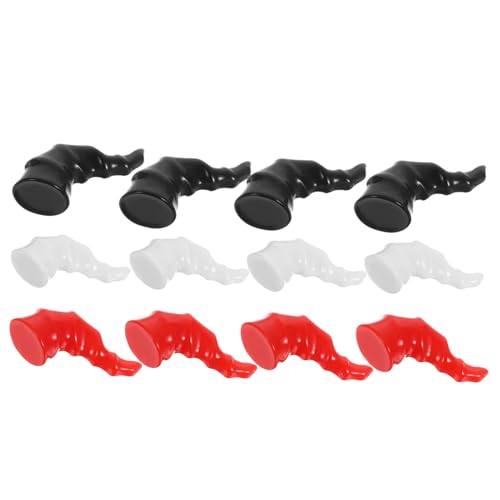 FOMIYES 6 Paare Teiliges Diy Teufelshorn Haarclips Spiralförmige Hörner Leicht Cosplay Zubehör für Damen Halloween Party Lolita Kostüm von FOMIYES