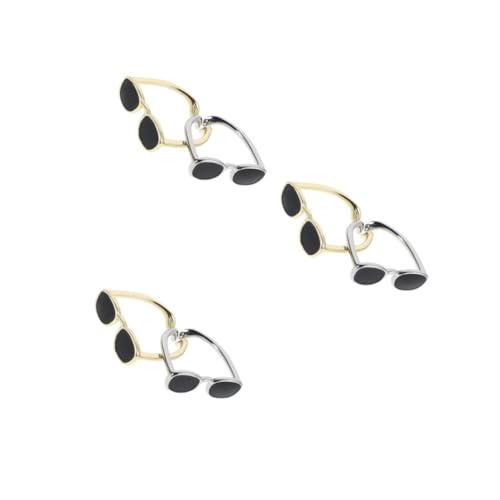 FOMIYES 6 Stck. Verstellbare Offene Damenringe Mini Brillen Design Kreativer Statement Schmuck für Komfortabel Einstellbar Modisch Langlebig FOMIYES 6 Stck. Verstellbare Offene Damenringe Mini Brillen Design Kreativer Statement Schmuck für Komfortabel Einstellbar Modisch Langlebig von FOMIYES