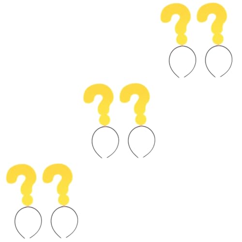 FOMIYES 3 Sets Haarschmuck Für Mädchen Und Erwachsene Form Stirnband Einzigartiges Lustiges Kostüm 2 Stück X 3 von FOMIYES
