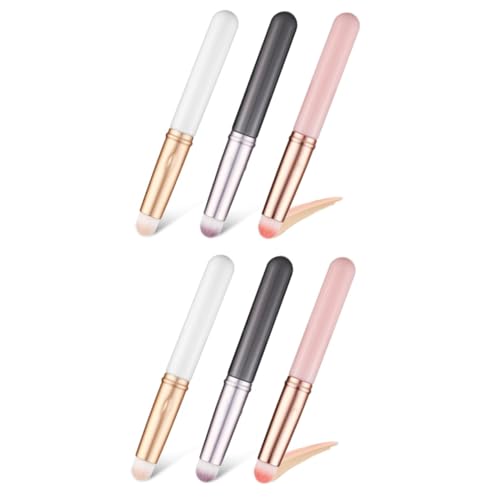 FOMIYES 6 Stk Lipgloss- Liner Make-up-tools Für Frauen Concealer-pinsel Unter Den Augen Lippenstift-pinselapplikator Bilden Kosmetikpinsel Concealer-pinsel Mit Kappe Kunstfaser FOMIYES 6 Stk Lipgloss- Liner Make-up-tools Für Frauen Concealer-pinsel Unter Den Augen Lippenstift-pinselapplikator Bilden Kosmetikpinsel Concealer-pinsel Mit Kappe Kunstfaser von FOMIYES