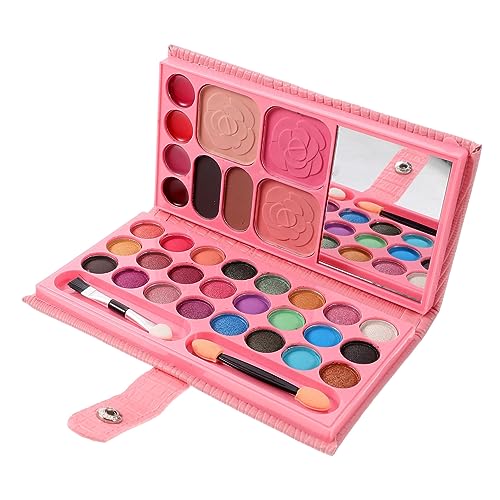 FOMIYES 6 Stück 33 Make-up-palette Lidschattenpuder Erröten Pfanne Make-up-zubehör Lidschatten Glitzert Schminkkasten Lidschatten-palette-make-up Tablett Make-up-tools Leder Mädchen Blitz von FOMIYES