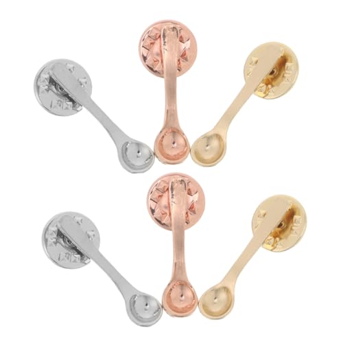 FOMIYES 6 Stück Kreative Alloy Spoon Broschen Lustige Accessoires für Männer und Frauen Niedliche Pins für Rucksäcke Reisen Büro und Partys von FOMIYES