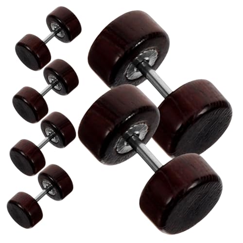 FOMIYES 6 Stück Ohrstecker Ohrstecker Creolen Herren Ohrstecker Ohrstecker Creolen Für Männer Herrenohrringe Fake Ohrringe Plug Ohrringe Herrenohrringe Edelstahl Braun FOMIYES 6 Stück Ohrstecker Ohrstecker Creolen Herren Ohrstecker Ohrstecker Creolen Für Männer Herrenohrringe Fake Ohrringe Plug Ohrringe Herrenohrringe Edelstahl Braun von FOMIYES