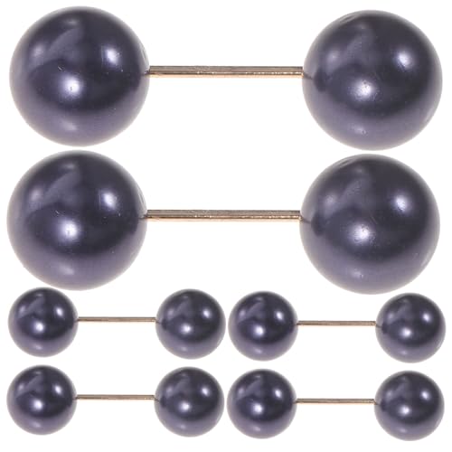 FOMIYES 6 Stück Teiliges Broschen mit Künstlichen Perlen Anstecknadeln für Kragen und Rock Strapazierfähige Legierung Sicherer Verschluss gegen bei Kleidern und Westen Vielseitig für von FOMIYES