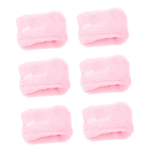 FOMIYES 6 Stück Teiliges Fleece Haarkurler mit sicherem Griff Leichte DIY Lockenwickler für Frauen Schonendes Styling für Mittellanges langes Haar für Reisen und Alltag von FOMIYES