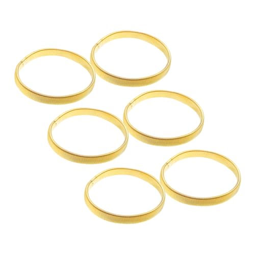 FOMIYES 6 Stück Teiliges Herren Metall Ärmelhalter Stretch Armbänder Anti rutsch Elastische Ärmelgarters für Langarmshirts Verstellbar Robustes Design für Formelle und Freizeit Anlässe von FOMIYES