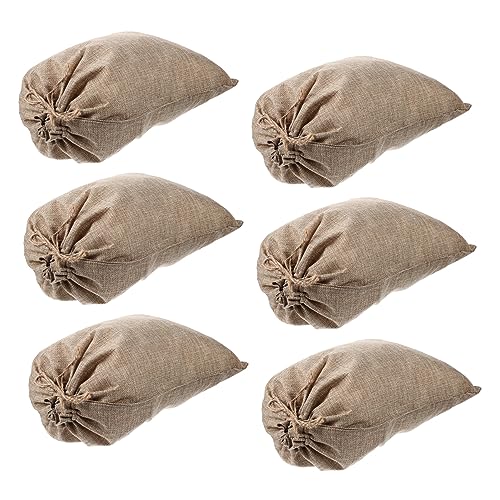 FOMIYES 6 Stück Teiliges Jutesäcke mit Kordelzug Wiederverwendbare und Obstbeutel Robuste Aufbewahrungstaschen für Haushalt Party Hochzeit Nachhaltige Food Storage Pouches FOMIYES 6 Stück Teiliges Jutesäcke mit Kordelzug Wiederverwendbare und Obstbeutel Robuste Aufbewahrungstaschen für Haushalt Party Hochzeit Nachhaltige Food Storage Pouches von FOMIYES