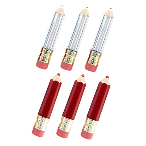 FOMIYES 6 Stück Teiliges Lippenstift Stiftform Leere Nachfüllbare Lipgloss tuben Kompakt und Auslaufsicher DIY Lippenbalsam Behälter für Mädchen und Frauen Platzsparend und Stylisch von FOMIYES