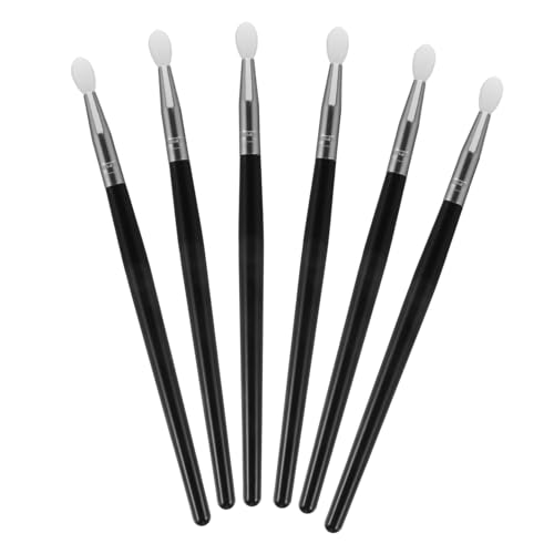 FOMIYES 6 Stück Teiliges Silikon Make Up Pinsel für und Lippen Flüssigkeitsresistente Weiche Applikatoren für Lidschatten Lipgloss Wiederverwendbar Professionell und Zuhause Verwendbar von FOMIYES