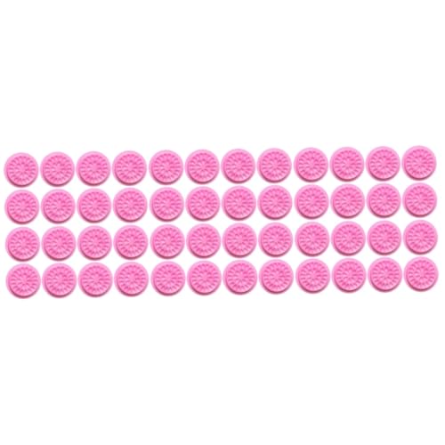 FOMIYES 60 Stk Halter für Wimpernverlängerung rosa wimpernverlängerung zubehör wimper platte Stempelkissen werkzeug falsche Wimpern Pfropfen von Wimpernschalen wimper handplatte Kleber von FOMIYES