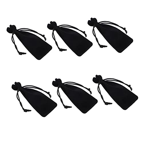 FOMIYES 6pcs Luxus Lippenstift Lagerung Beutel Lippenstift Tasche Zipper Reise Make-up Fall Für Frauen Weichen Samt von FOMIYES