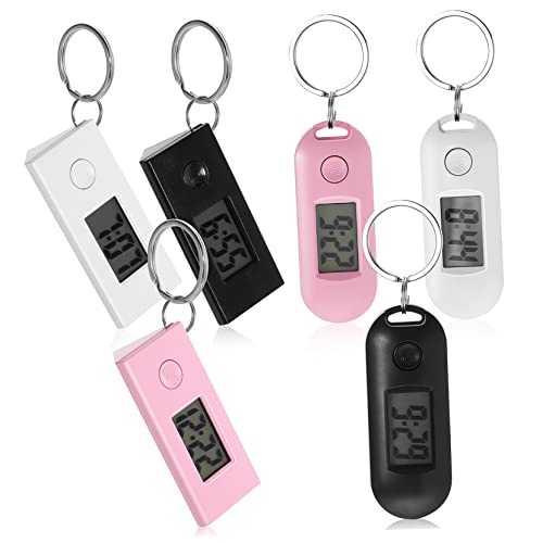 FOMIYES 6stücke Digitale Schlüsselanhänger-Uhren Tragbare Elektronische Taschenuhren Mit Leuchtfunktion Für Schüler Krankenschwestern Und Prüfungen FOMIYES 6stücke Digitale Schlüsselanhänger-Uhren Tragbare Elektronische Taschenuhren Mit Leuchtfunktion Für Schüler Krankenschwestern Und Prüfungen von FOMIYES