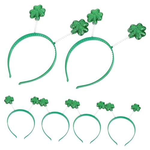 FOMIYES 6stücke Kleeblatt Haarreif Für St Patrick's Day Grünes Shamrock Kostüm Accessoire Niedlicher Haarschmuck Für Frauen Lustiges Festtagszubehör Für Partys Und Feiern von FOMIYES