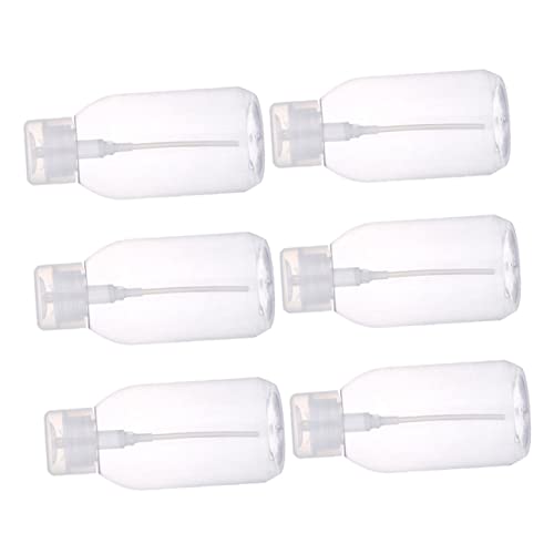 FOMIYES 6stücke Pressflaschenspender Leerer Nagellackentferner Mit Dichtem Verschluss Auslaufsicher Für Make-up-entferner Kosmetikprodukte von FOMIYES