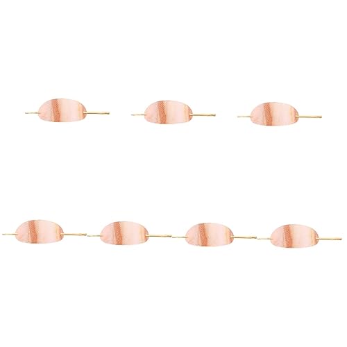 FOMIYES 7 Stk Haarnadel Geometrische Haarstäbchen Chinesische Haarstäbchen Schildpatthaar Haarstäbchen Für Langes Haar Haarspangen Für Damen Chignon-nadel Mutter Zinklegierung Oval Metall von FOMIYES