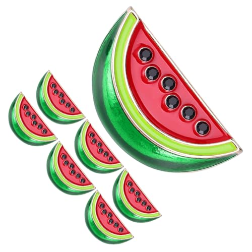 FOMIYES 7stücke Teiliges Cartoon Wassermelonen Broschen Für Damen Leichte Und Kreative Anstecknadeln Für Schals Cardigans Und Partys Langlebigem Metall Gefertigt FOMIYES 7stücke Teiliges Cartoon Wassermelonen Broschen Für Damen Leichte Und Kreative Anstecknadeln Für Schals Cardigans Und Partys Langlebigem Metall Gefertigt von FOMIYES