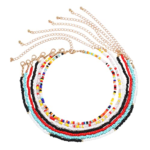 FOMIYES 7stücke Halskette Für Damen Aus Reisperlen Leicht Und Langlebig Stilvoller Schmuck Für Alltag Und Feiern Gemischte Farben Für Jeden Geschmack FOMIYES 7stücke Halskette Für Damen Aus Reisperlen Leicht Und Langlebig Stilvoller Schmuck Für Alltag Und Feiern Gemischte Farben Für Jeden Geschmack von FOMIYES
