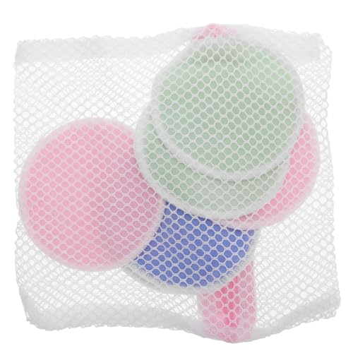 FOMIYES 7-teiliges Make-up-entferner-pad-set Wiederverwendbar Waschbar Für Sanfte Hautpflege Grüner Aufbewahrungsbeutel von FOMIYES