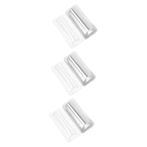 FOMIYES 72 STK Transparenter Lippenstiftclip -Stick-Geld-Geldbeutel Kuppelförmiger Geldhalter DIY Kartenhalter Transparente Kartenhalter Lippenfüllerbalsam transparente Aufkleber Plastik von FOMIYES