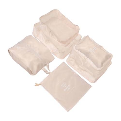 FOMIYES 7stücke Faltbarer Reise-Organizer Mit Wasserdichten Kompressionstaschen Für Kleidung Und Gepäck Set Aus Teilen Geeignet Für Damen-Taschen Und Reiseutensilien von FOMIYES