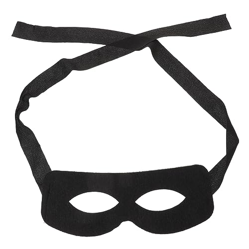 FOMIYES 8 Stck. halloween masken halloweenmaske set under eye patches eyemask Cooles Masken-Cosplay Anziehmasken Halloween-Partymaske Party-Deko-Maske Stoff Black von FOMIYES